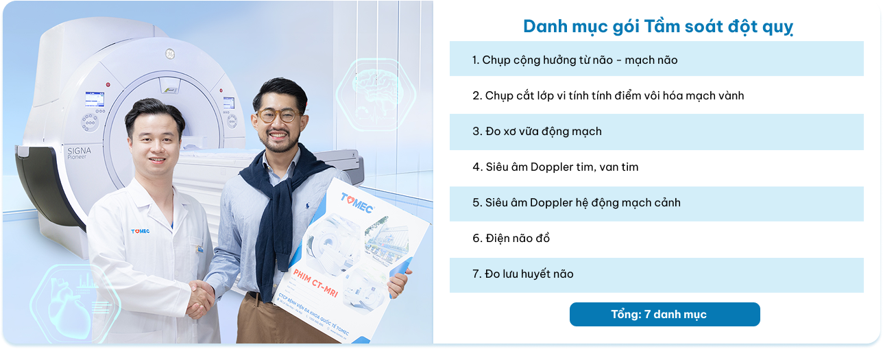 Danh mục gói tầm soát đột quỵ