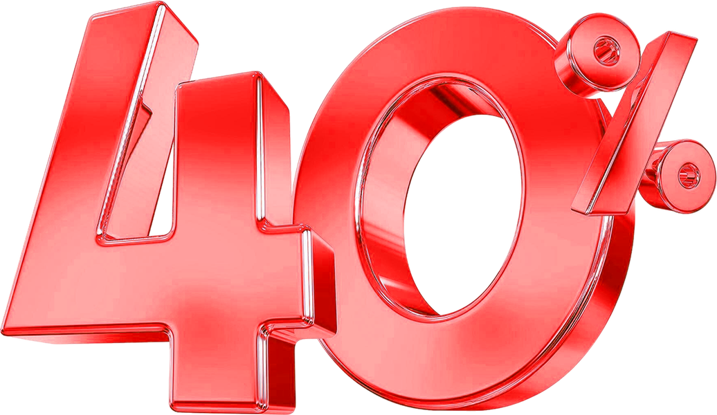 Ưu đãi giảm 40%