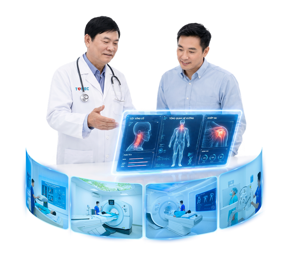 Bác sĩ tư vấn tầm soát cổ vai gáy