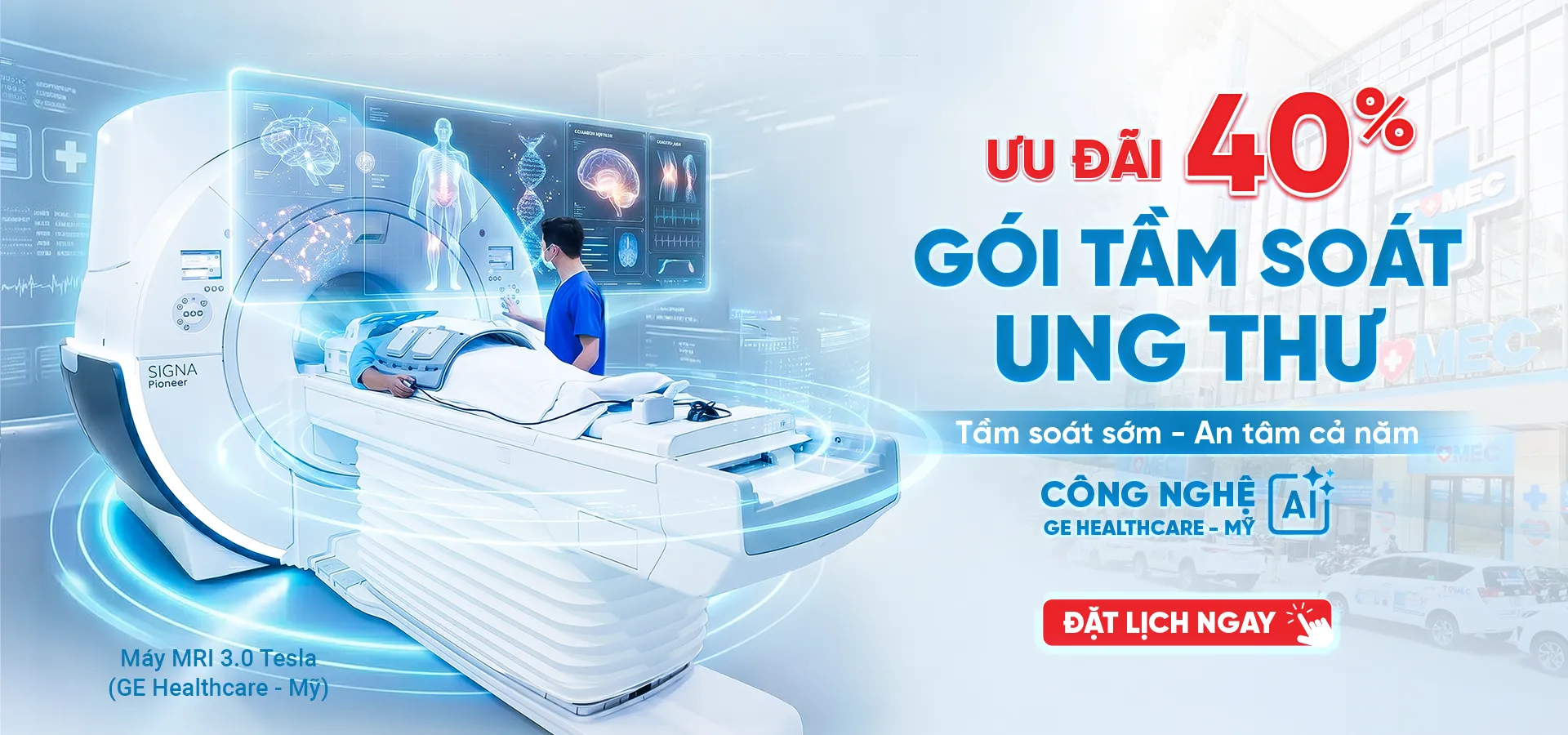 Tầm Soát Ung Thư Tại TOMEC Ưu Đãi 40%