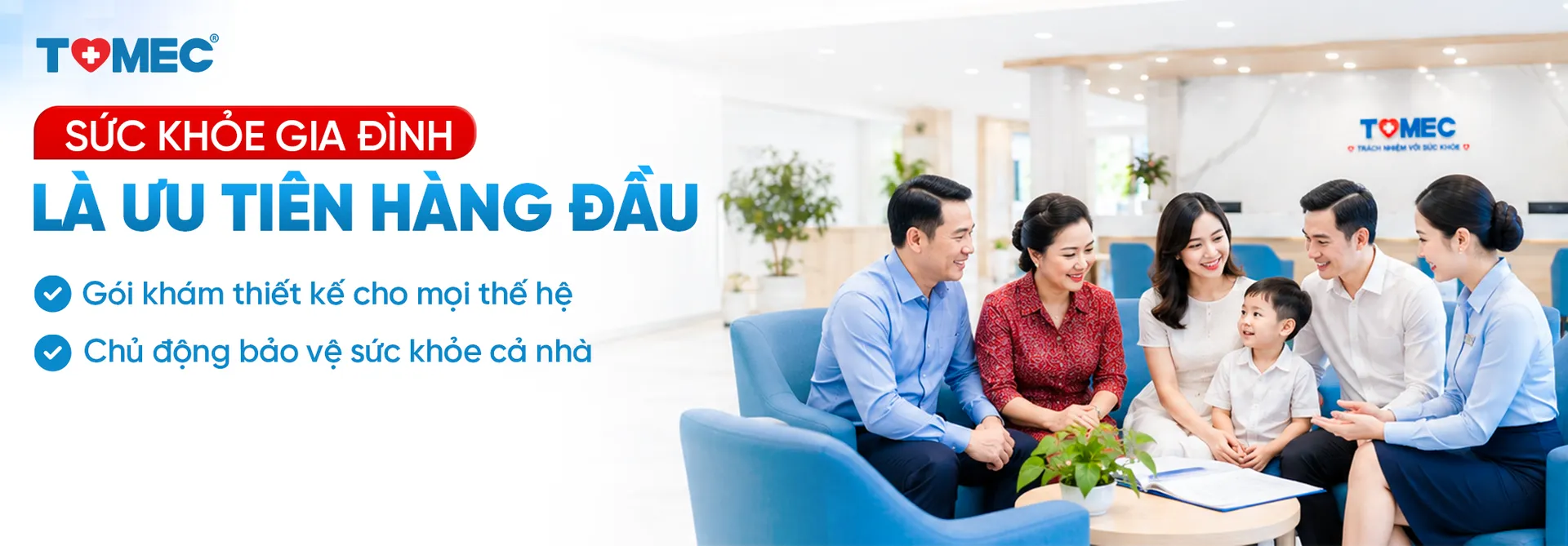 Sức khỏe gia đình là ưu tiên hàng đầu
