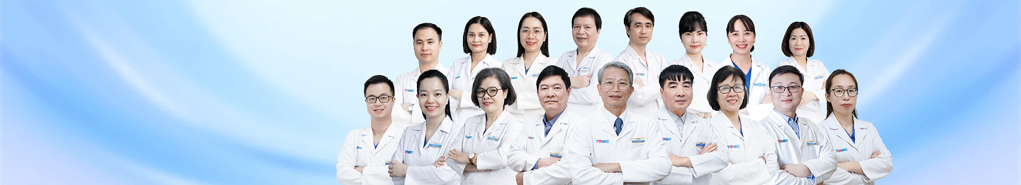 Đội ngũ y tế và chuyên gia tại TOMEC