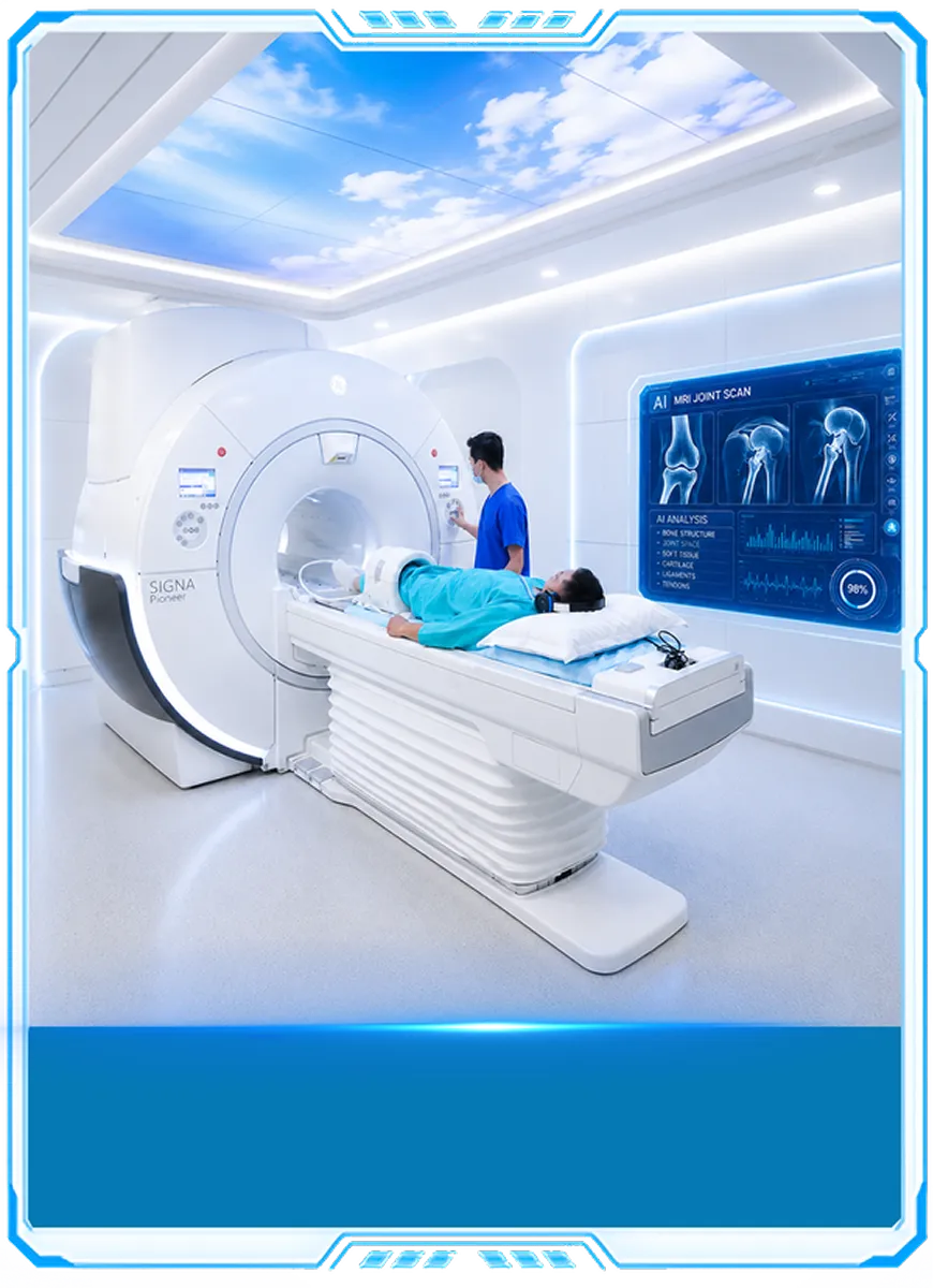 Phòng chụp cộng hưởng từ MRI tại TOMEC
