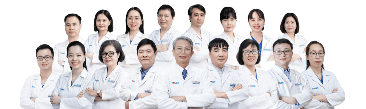 Đội ngũ chuyên gia bác sĩ TOMEC