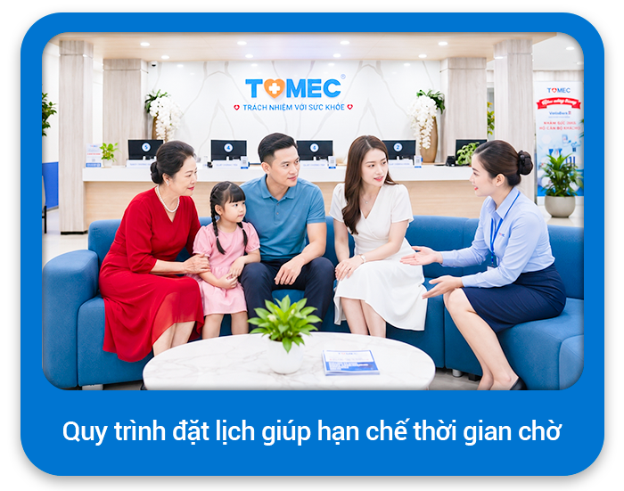 Quy trình đặt lịch nhanh chóng