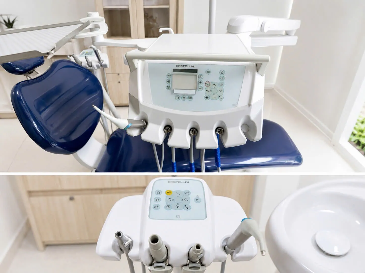 Hệ thống máy lấy cao răng siêu âm Castellini​