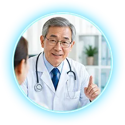 Người có yếu tố nguy cơ theo chỉ định bác sĩ​