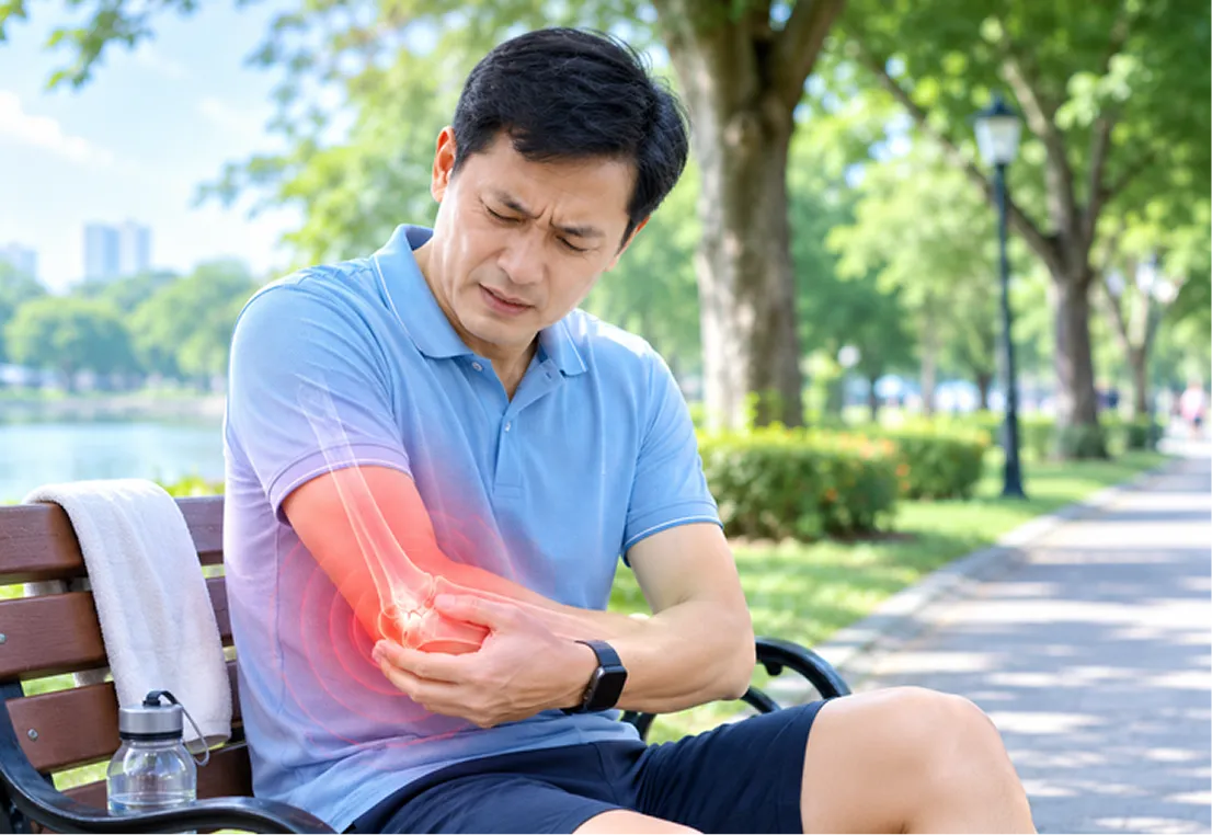 Người bị tê bì tay, đau lan xuống vai hoặc cánh tay