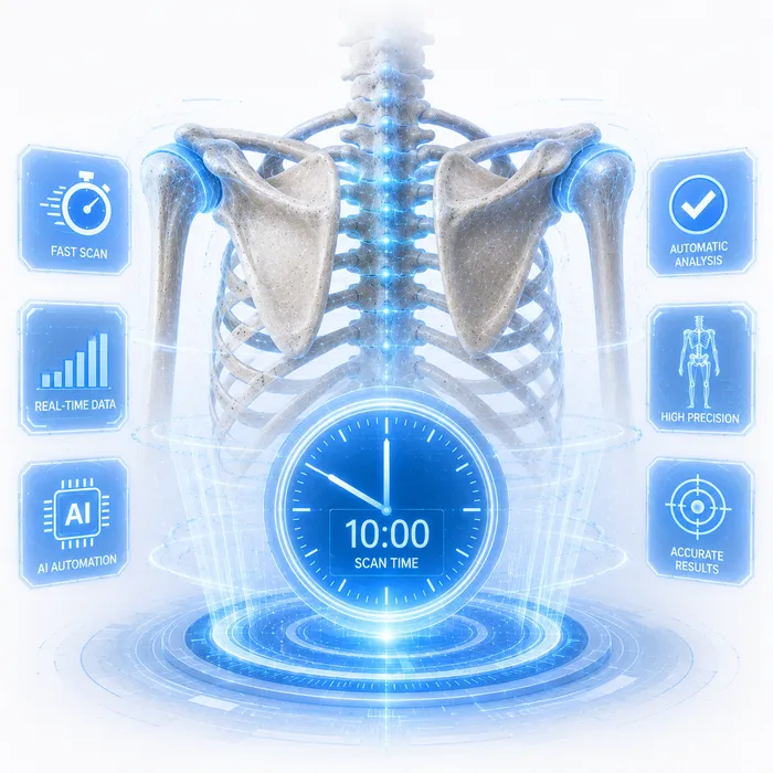 Đo loãng xương toàn thân chỉ với 10 phút​