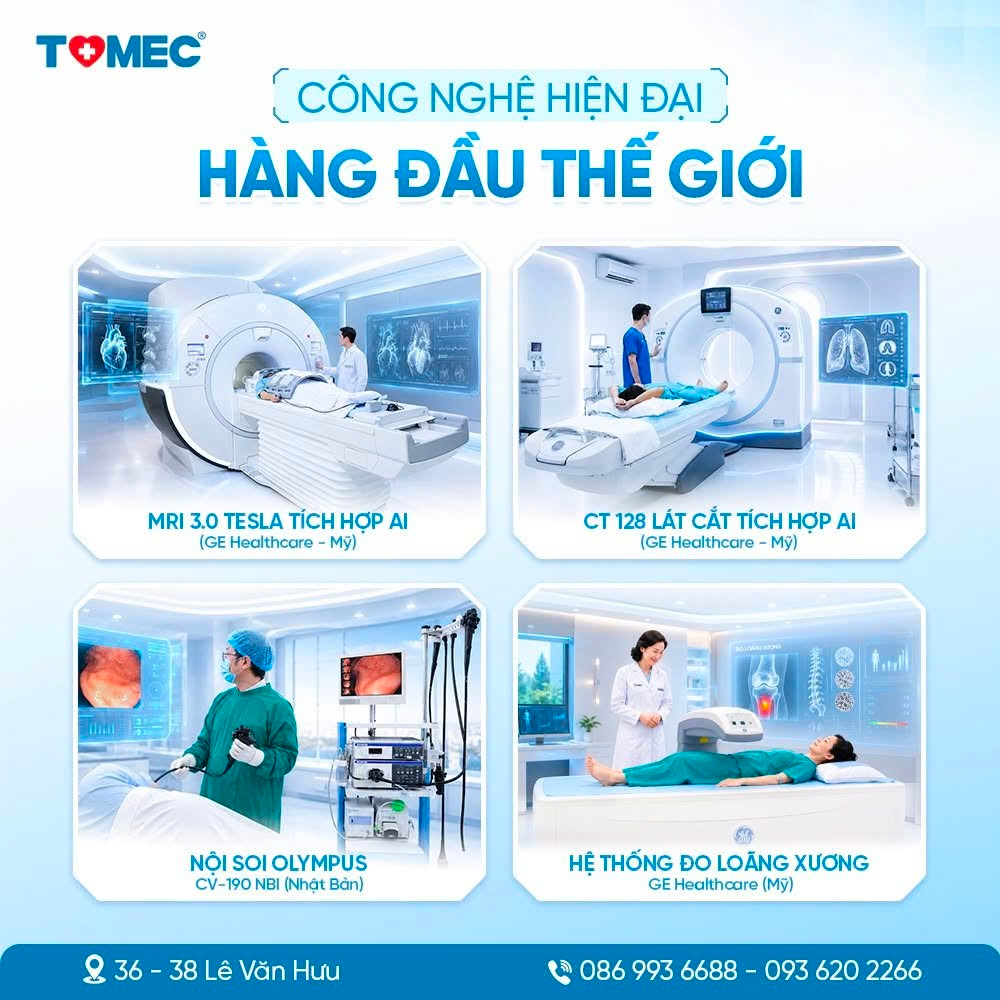 trang thiết bị máy móc tại tomec