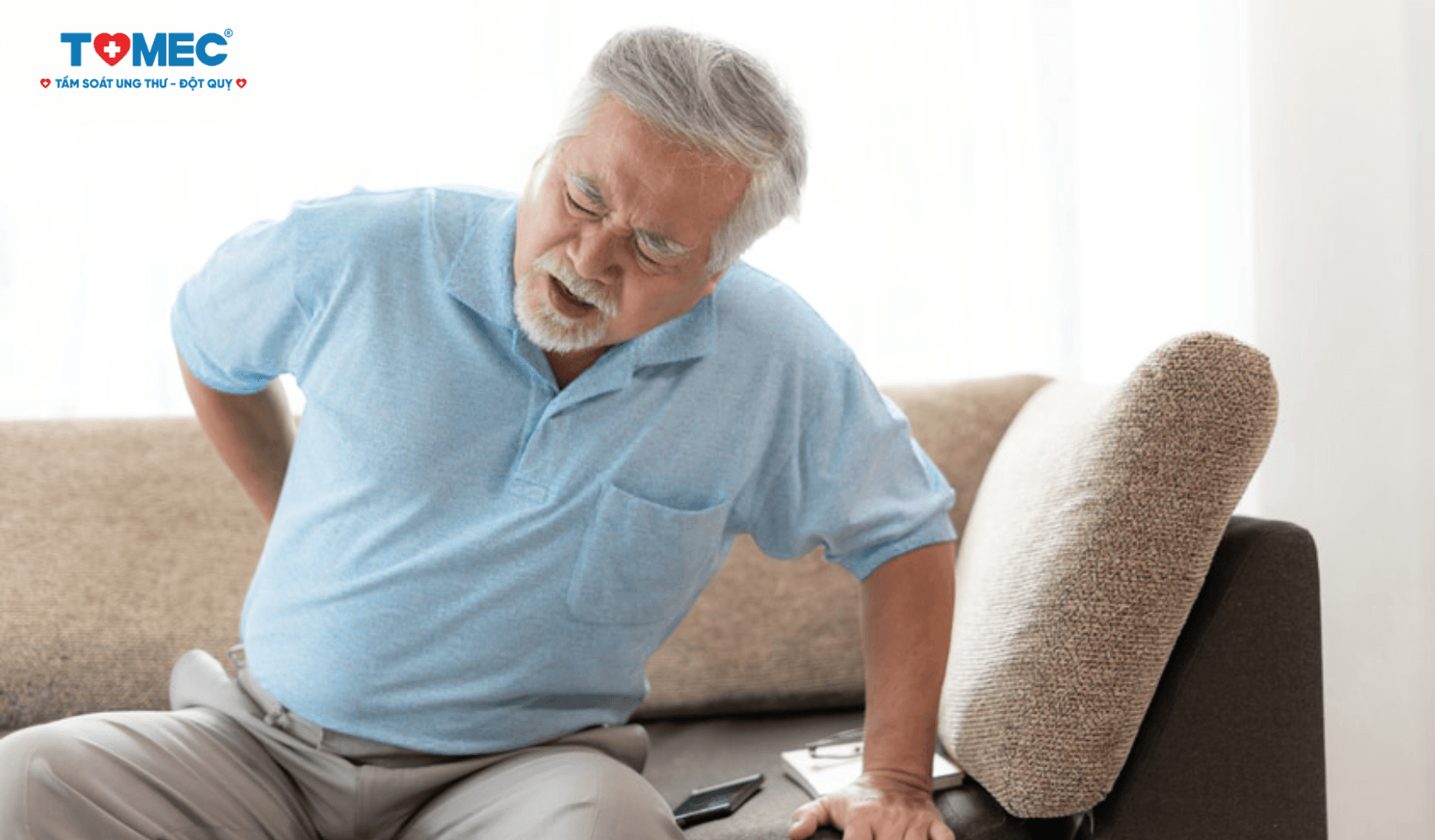 Đau nhức âm ỉ kéo dài tại cột sống